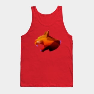 cat mask Tank Top